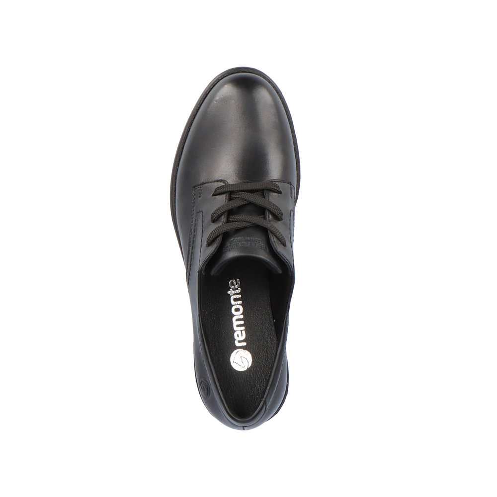 Remonte D0F01-00 Ανατομικό Δερμάτινο Oxford Μαύρο φωτογραφία